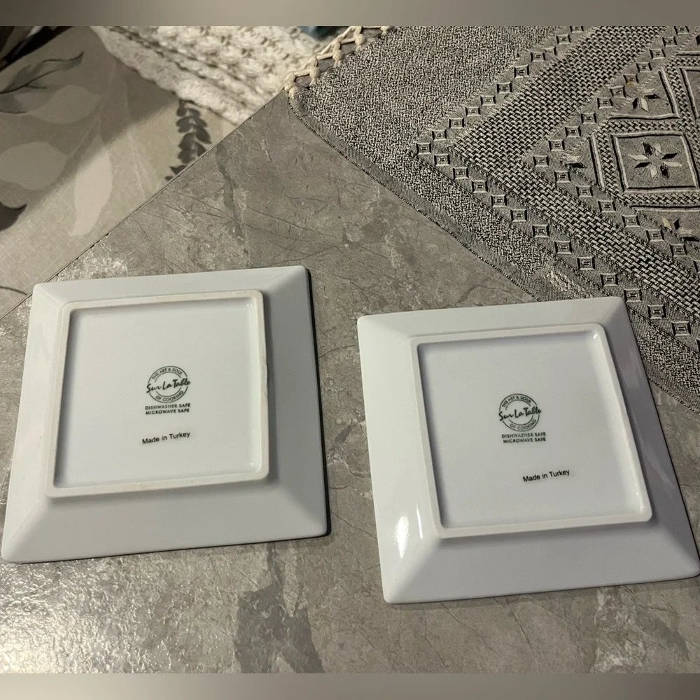 Sur La Table Square Plate Set(6)